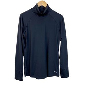 Patagonia Performance Baselayer Capliene Black Turtleneck Size XL